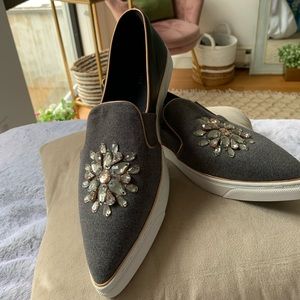 Ted Baker London Brand New Jeweled Sneaker Slip On